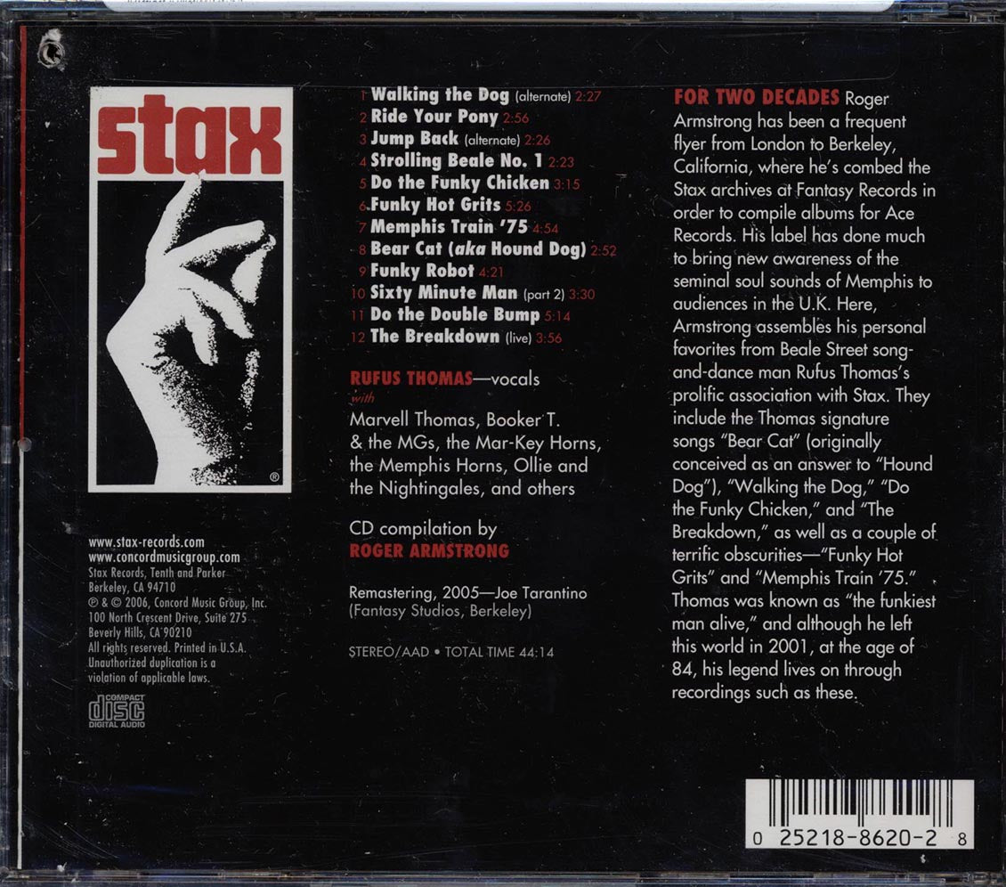 Rufus Thomas - Stax Profiles (marked/ltd stock)