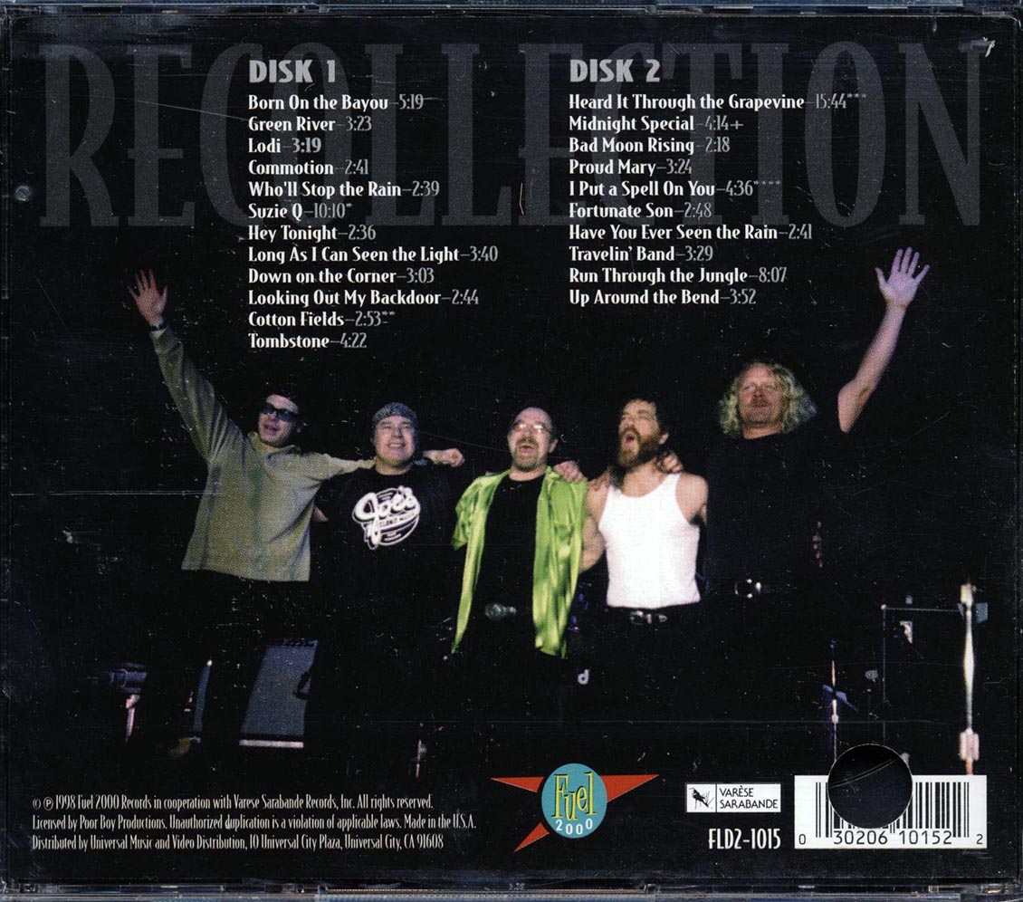 Creedence Clearwater Revival - Creedence Clearwater Revisited: Recollection (22 tracks) (2xCD) (marked/ltd stock)