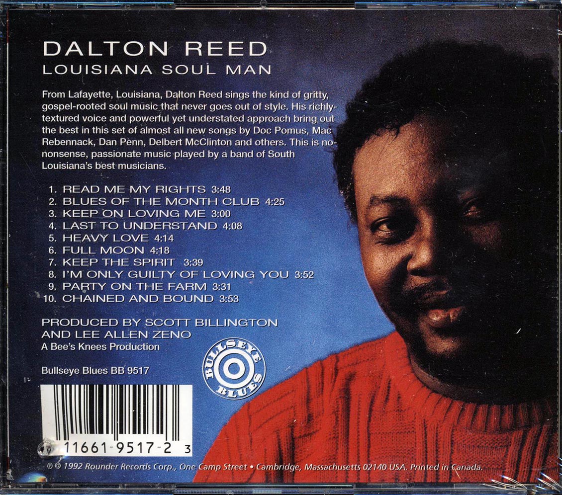 Dalton Reed - Louisiana Soul Man (marked/ltd stock)