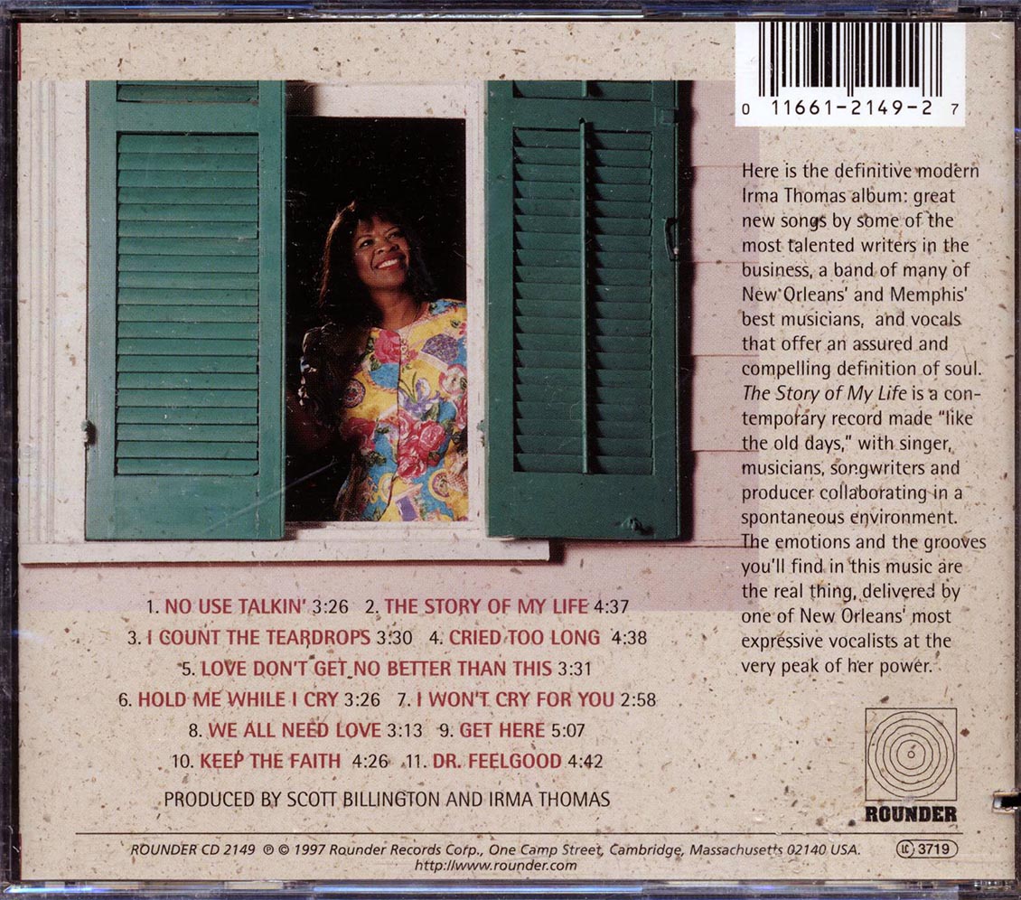 Irma Thomas - The Story Of My Life (marked/ltd stock)