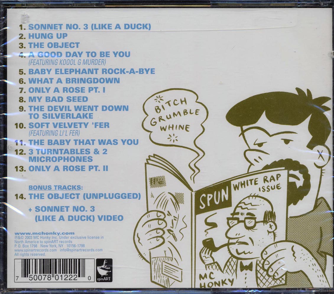 MC Honky - I Am The Messiah: This Is MC Honky (marked/ltd stock)