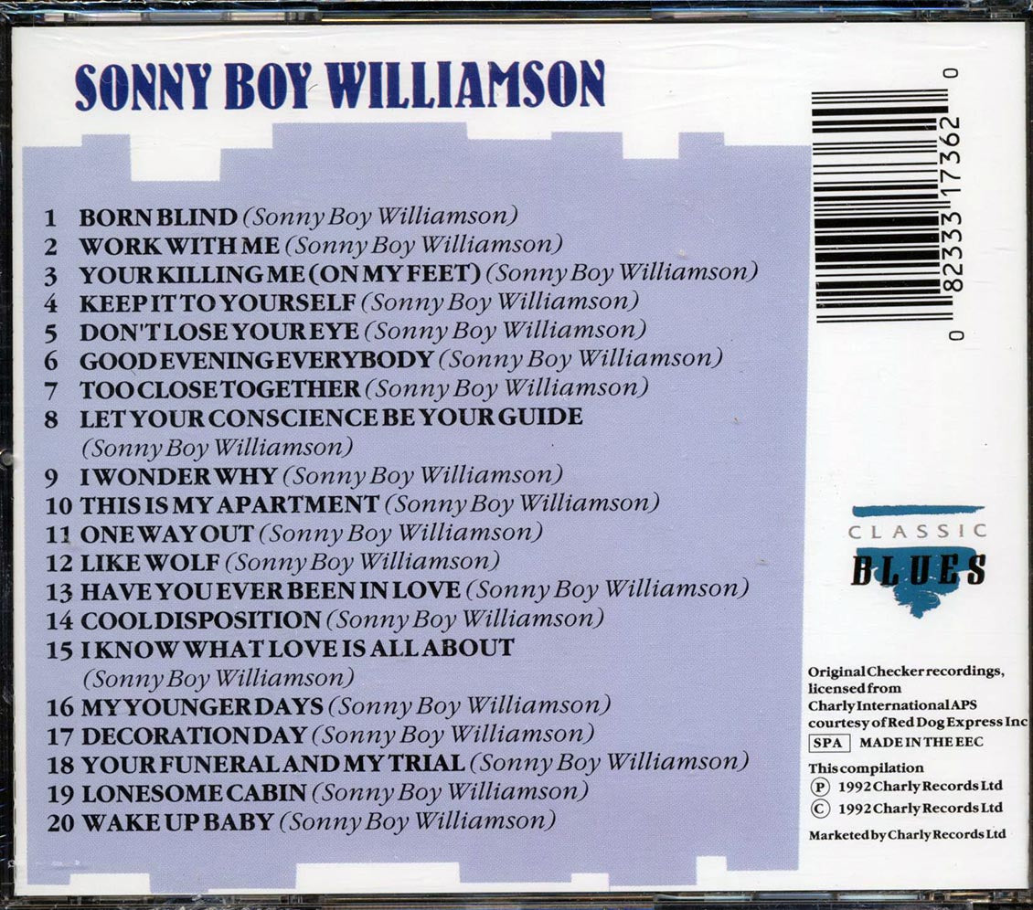 Sonny Boy Williamson - One Way Out (20 tracks)