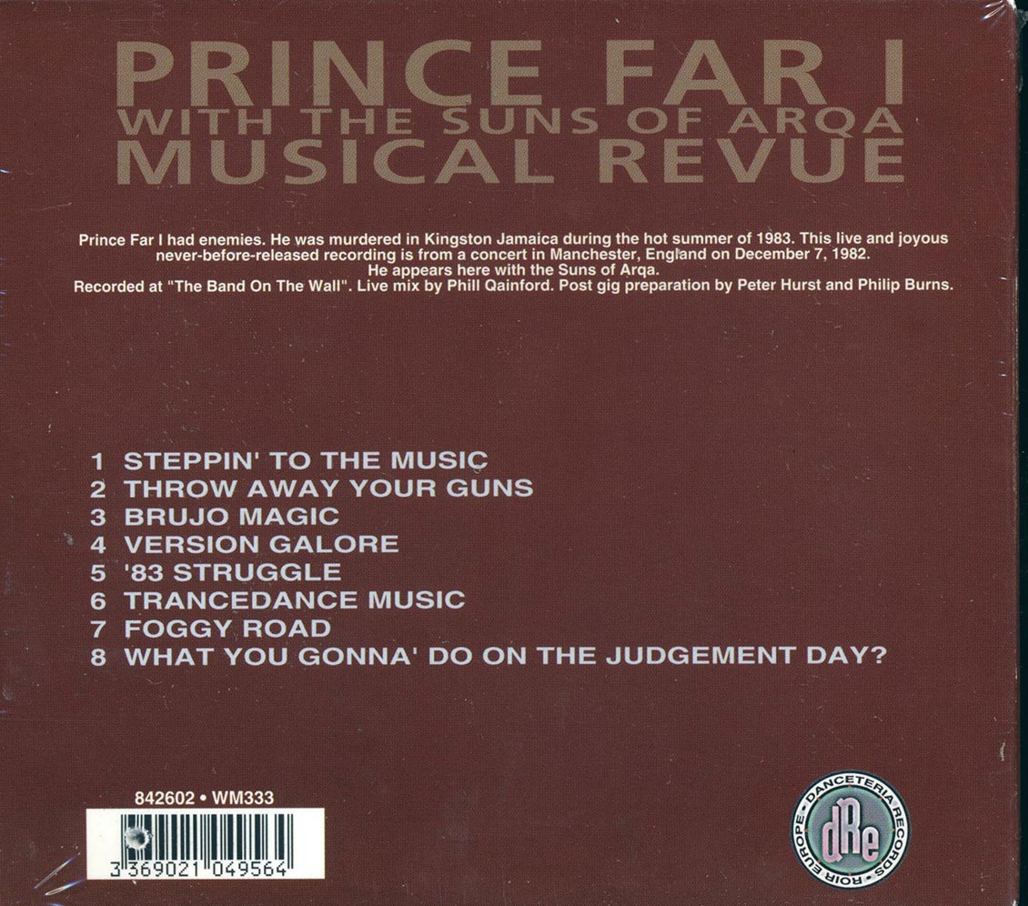 Prince Far I - Musical Revue (marked/ltd stock)