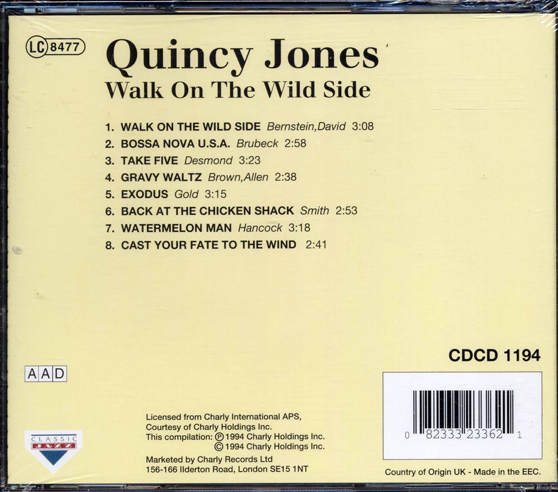 Quincy Jones - Walk On The Wild Side