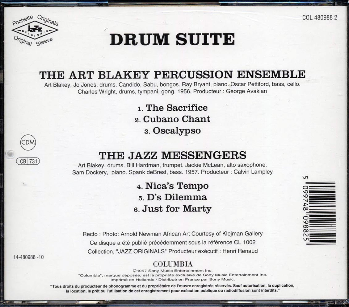 Art Blakey & The Jazz Messengers - Drum Suite