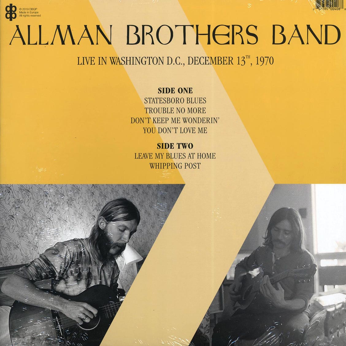 The Allman Brothers Band - Live In Washington DC, December 13th, 1970