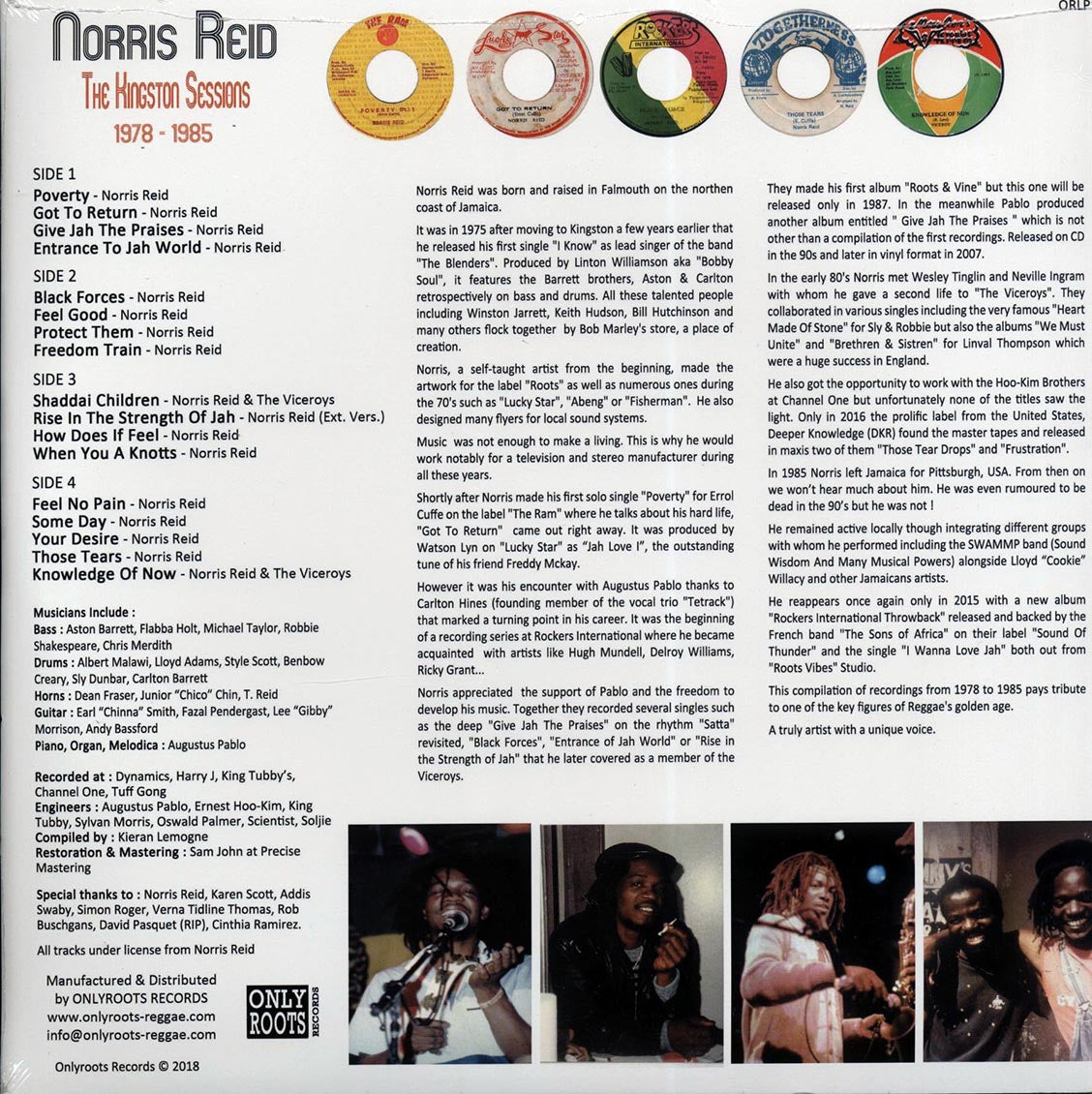 Norris Reid - The Kingston Sessions 1978-1985 (2xLP)