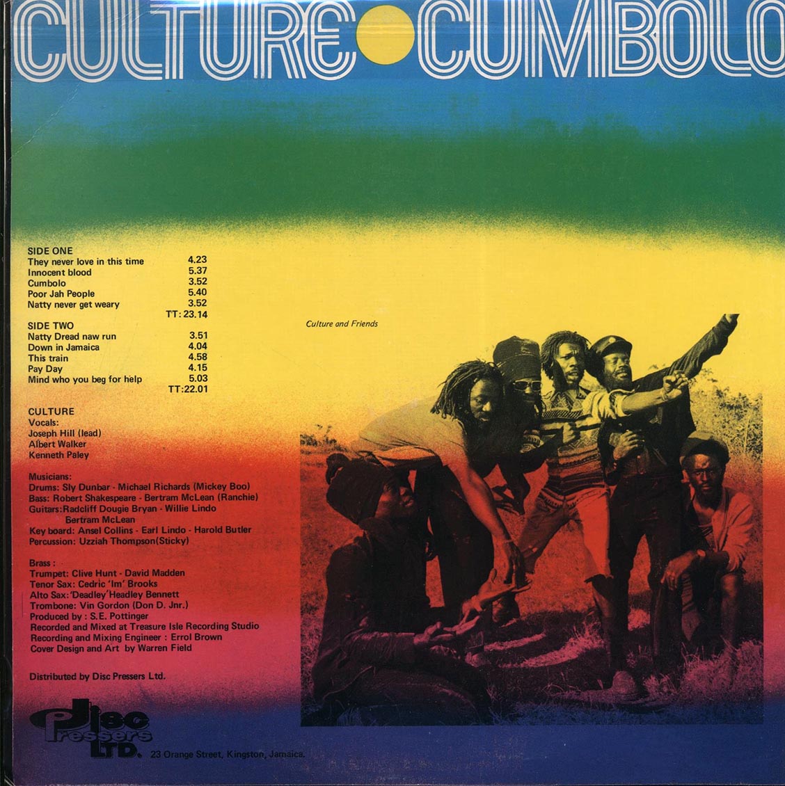 Culture - Cumbolo (ltd. ed.) (colored vinyl)