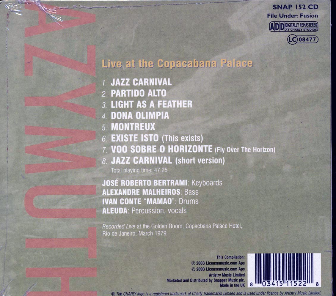 Azymuth - Live At The Copacabana Palace