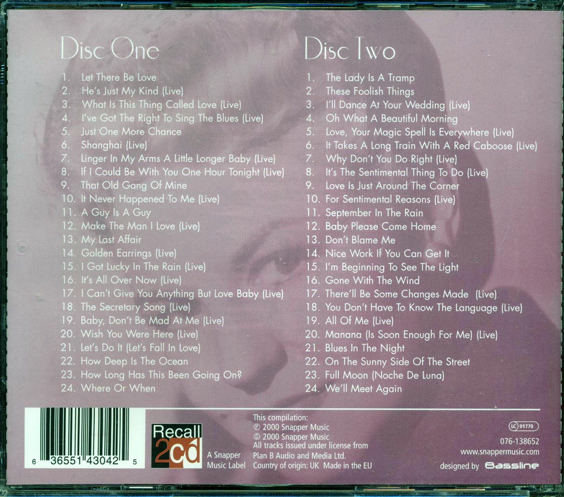 Peggy Lee - Linger (48 tracks) (2xCD)