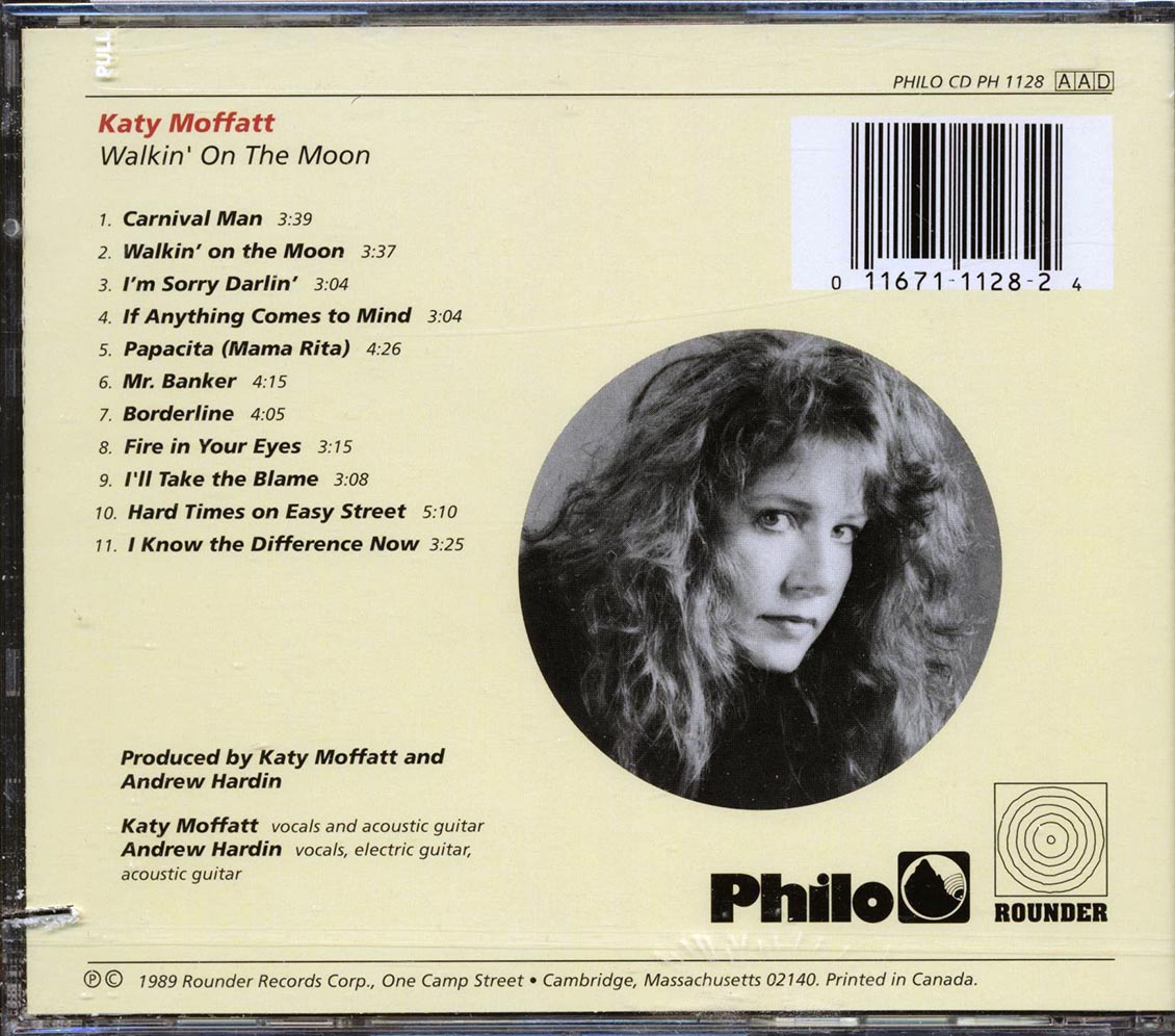 Katy Moffatt - Walkin On The Moon (marked/ltd stock)
