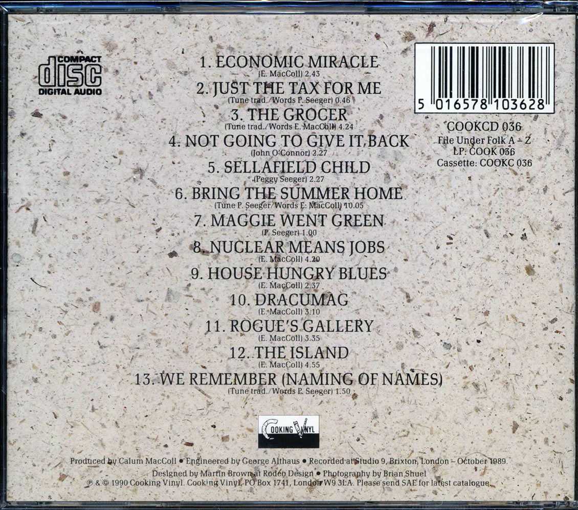 Ewan MacColl, Peggy Seeger - Naming Of Names