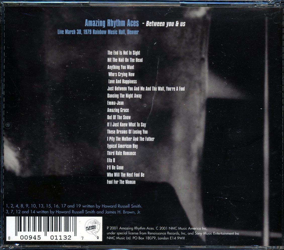 The Amazing Rhythm Aces - Between You & Us