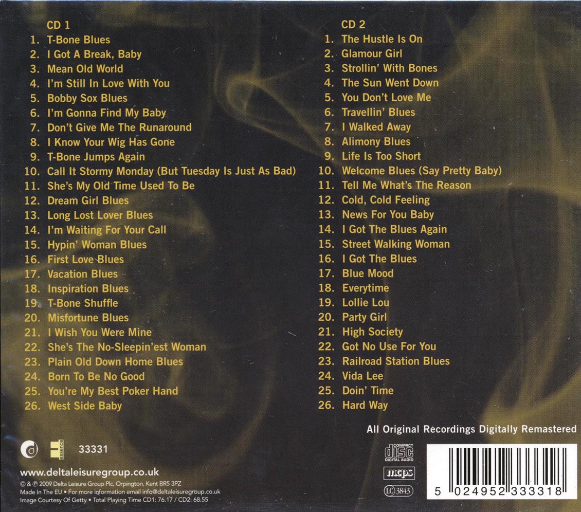 T-Bone Walker - The Essence Of T-Bone Walker (52 tracks) (2xCD) (remastered)
