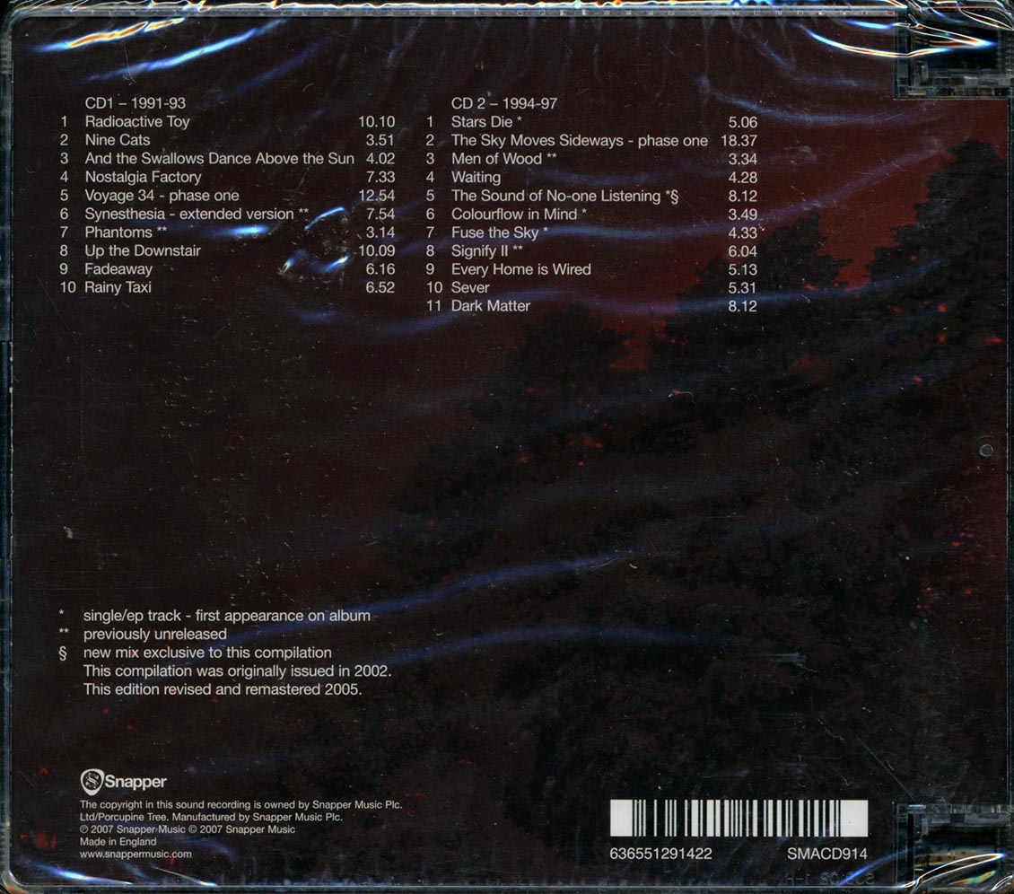Porcupine Tree - Stars Die: The Delerium Years 1991-1997 (21 tracks) (2xCD)