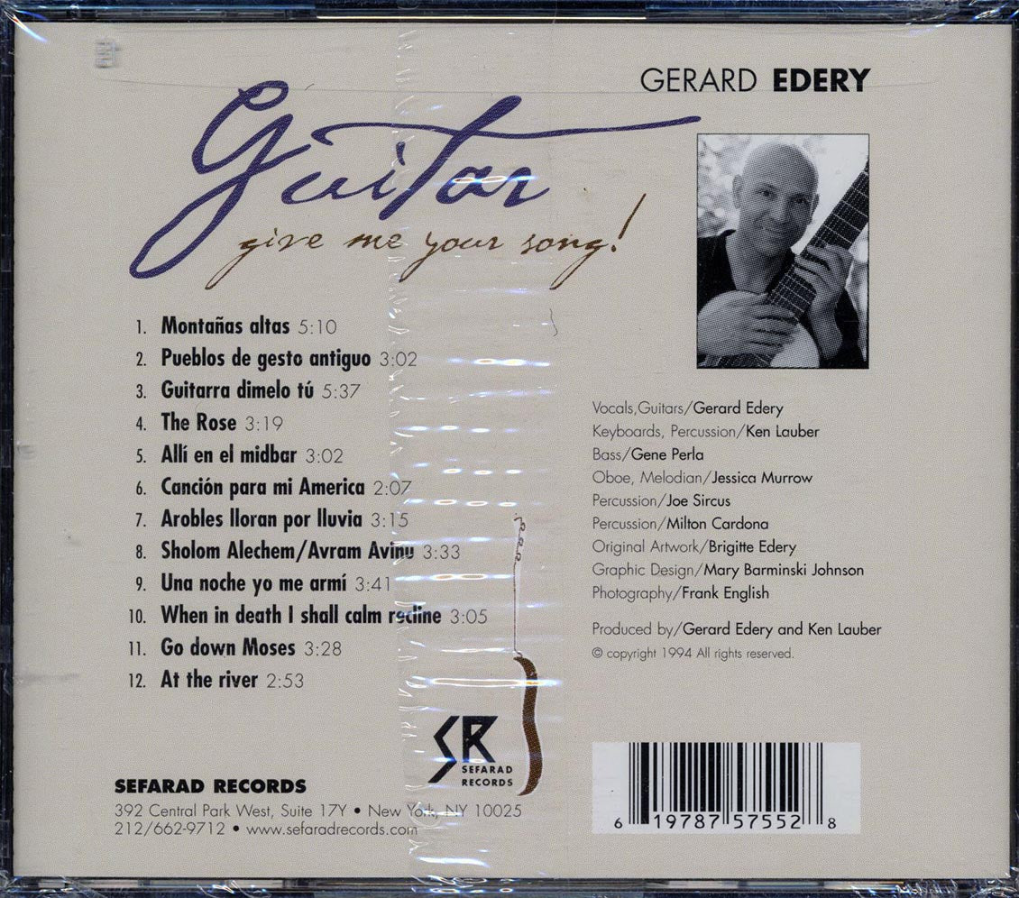 Gerard Edery - Guitar Give Me Your Song