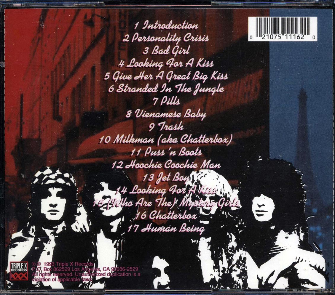 New York Dolls - Paris Le Trash