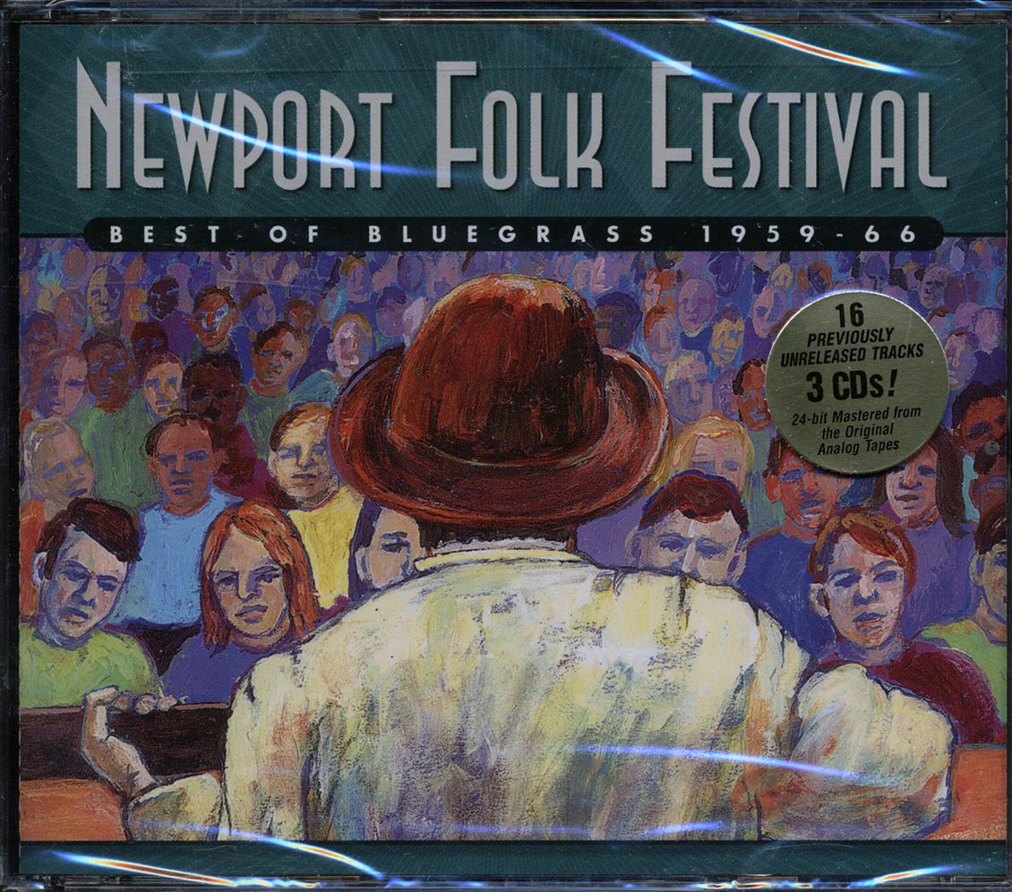 Lester Flatt, Earl Scruggs, Hylo Brown, Etc. - Newport Folk Festival: Best Of Bluegrass 1959-1966 (51 tracks) (3xCD) (24-bit mastering) (remastered)