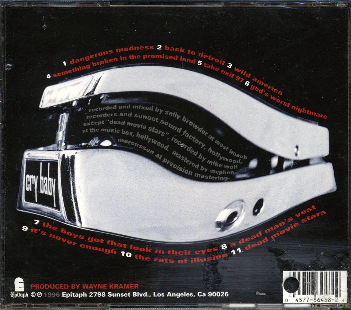 Wayne Kramer - Dangerous Madness (marked/ltd stock)