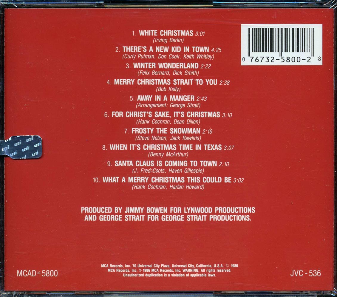 George Strait - Merry Christmas Strait To You
