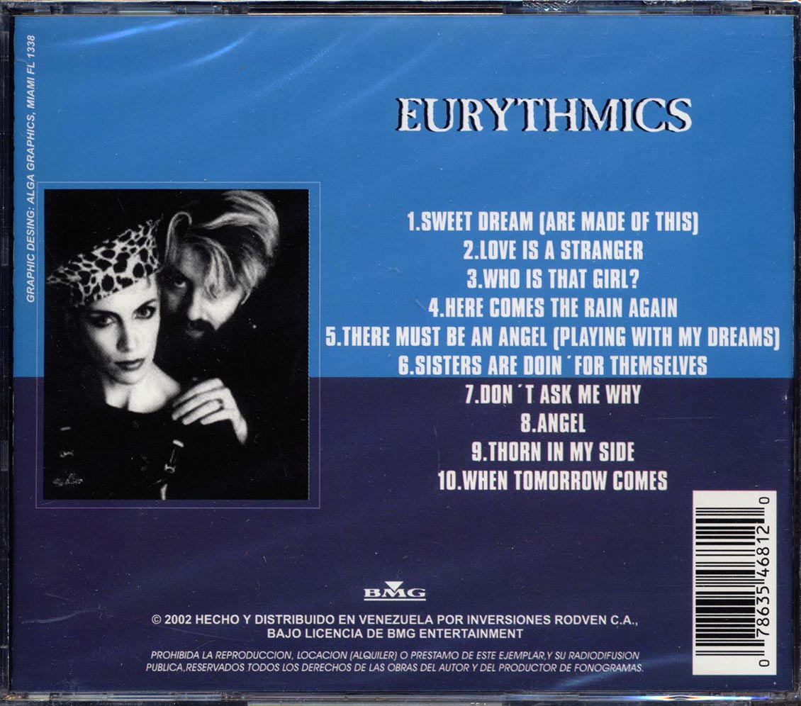 Eurythmics - Grandes Exitos (Sweet Dreams Are Made Of This)
