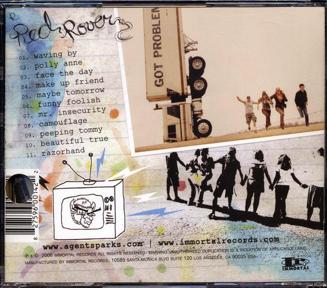 Agent Sparks - Red Rover (marked/ltd stock)