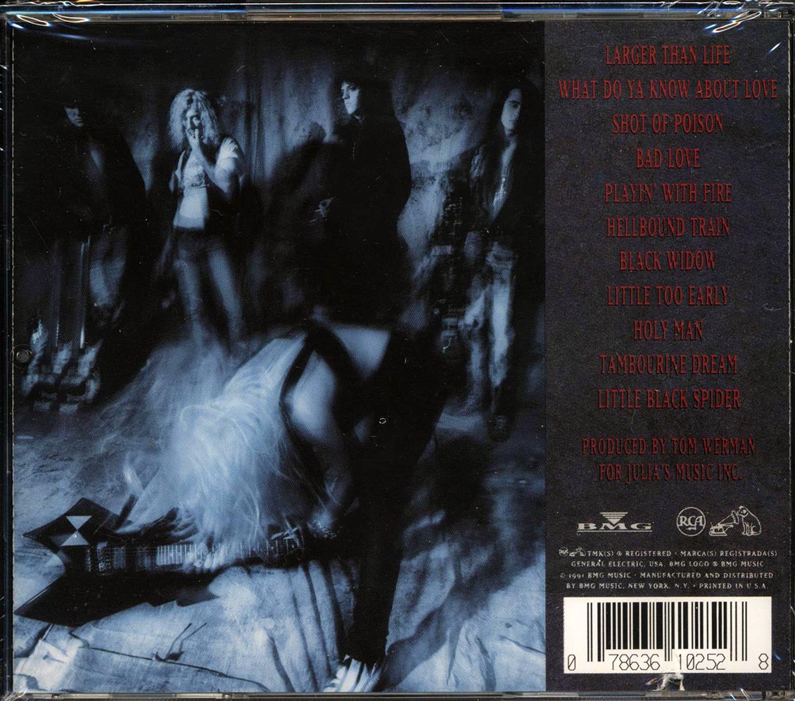 Lita Ford - Dangerous Curves (marked/ltd stock)