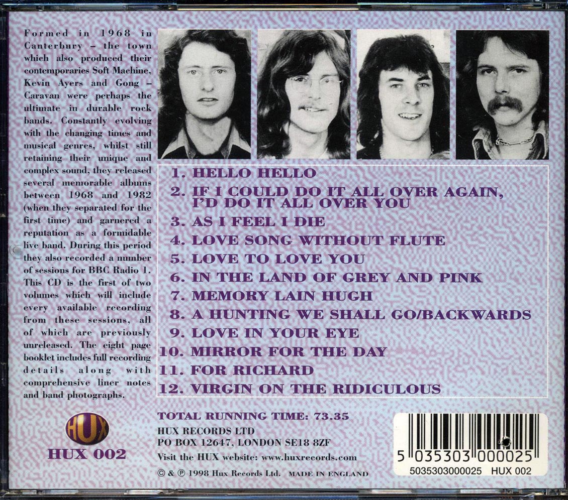 Caravan - Songs For Oblivion Fishermen (marked/ltd stock)