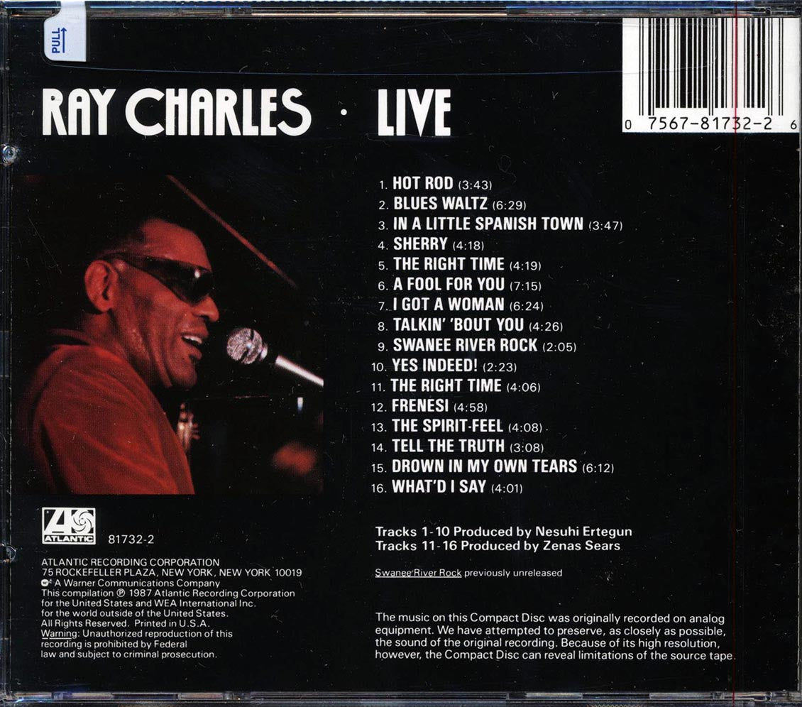 Ray Charles - Ray Charles Live