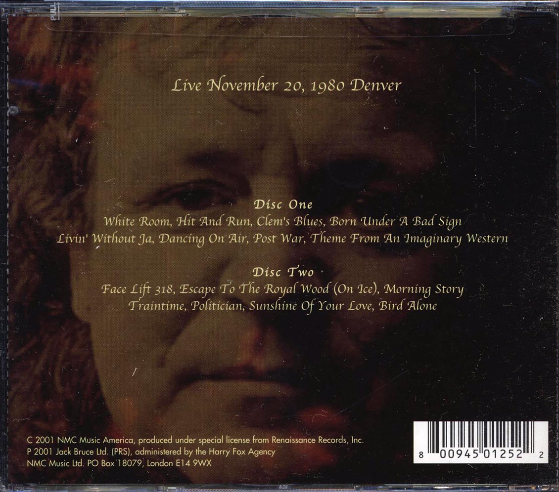 Jack Bruce - Doing This On Ice (2xCD)