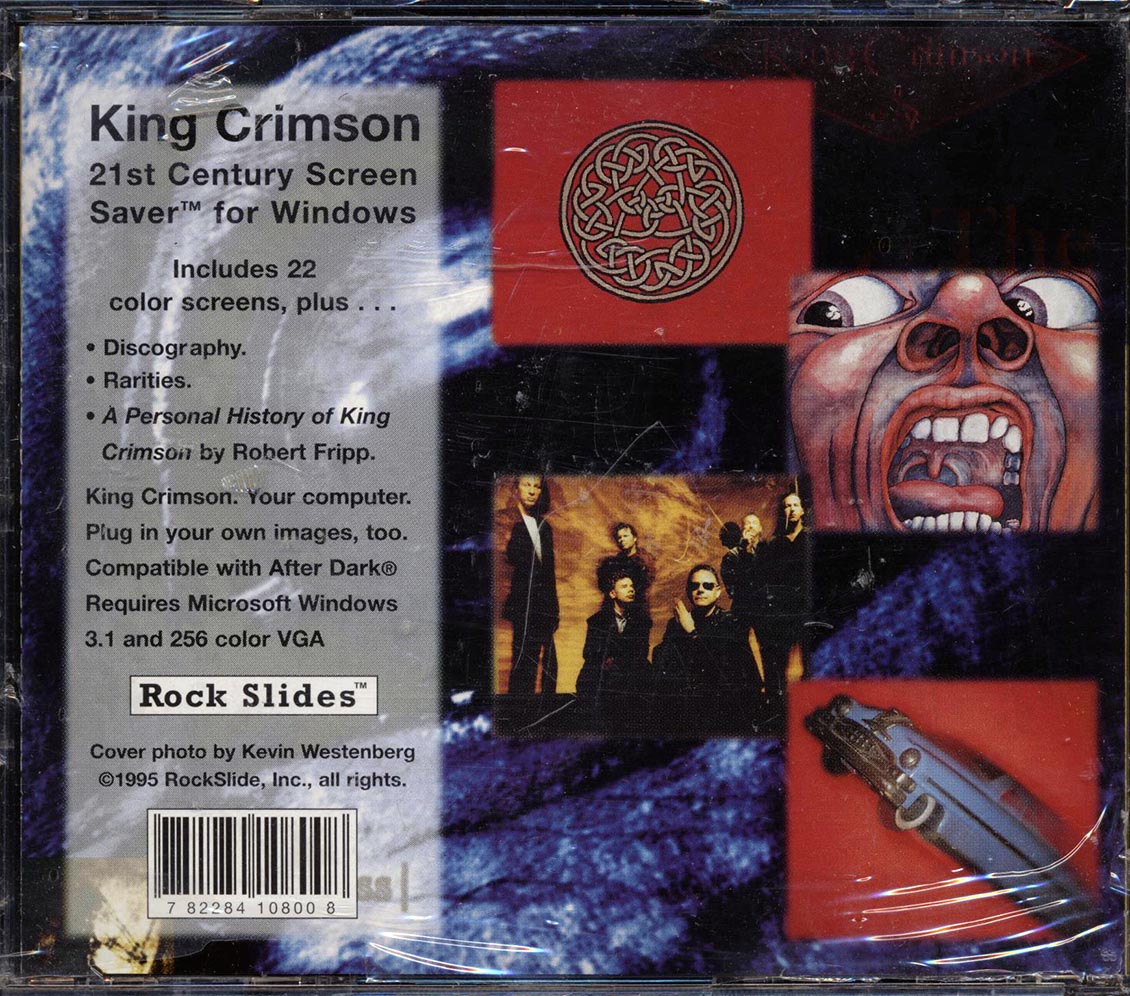 King Crimson - 21st Century Screen Saver Collection For Windows