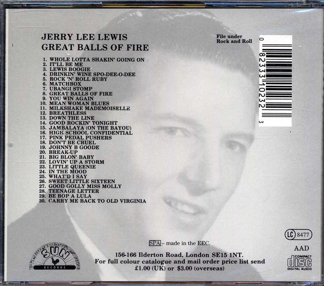Jerry Lee Lewis - Great Balls Of Fire (30 tracks)
