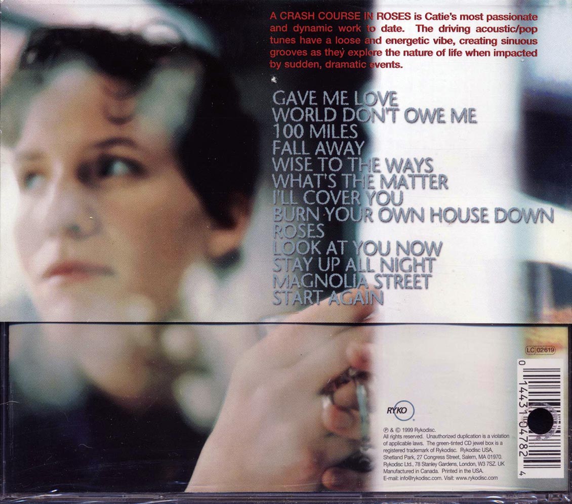 Catie Curtis - A Crash Course In Roses (marked/ltd stock)