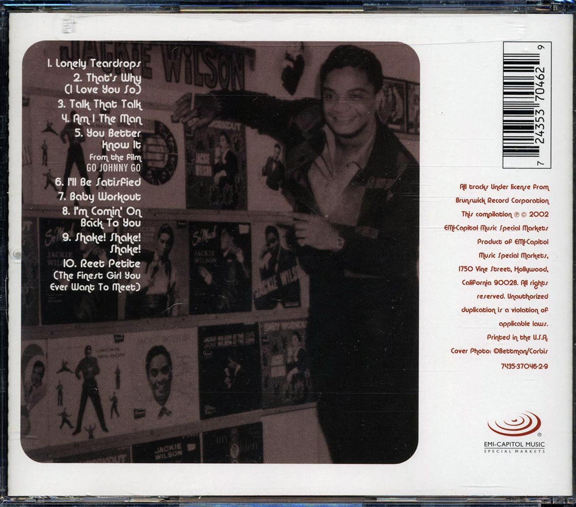 Jackie Wilson - The Best Of Volume 1: 1957-1965