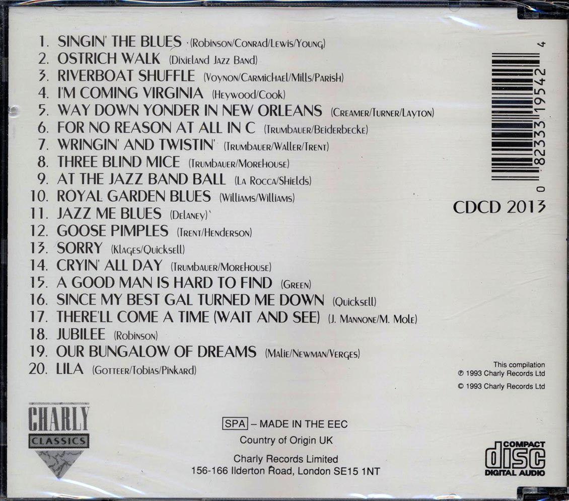 Bix Beiderbecke - Singin' The Blues (20 tracks)