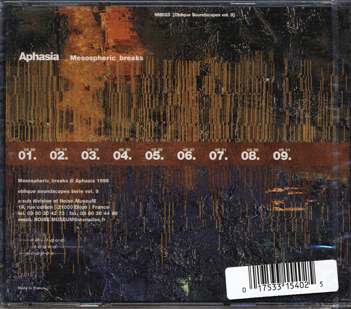 Aphasia - Mesospheric Breaks