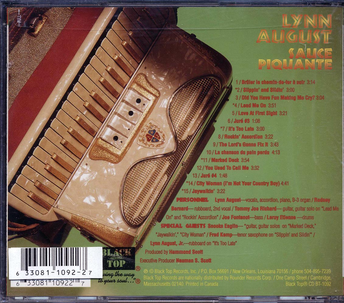 Lynn August - Sauce Piquante