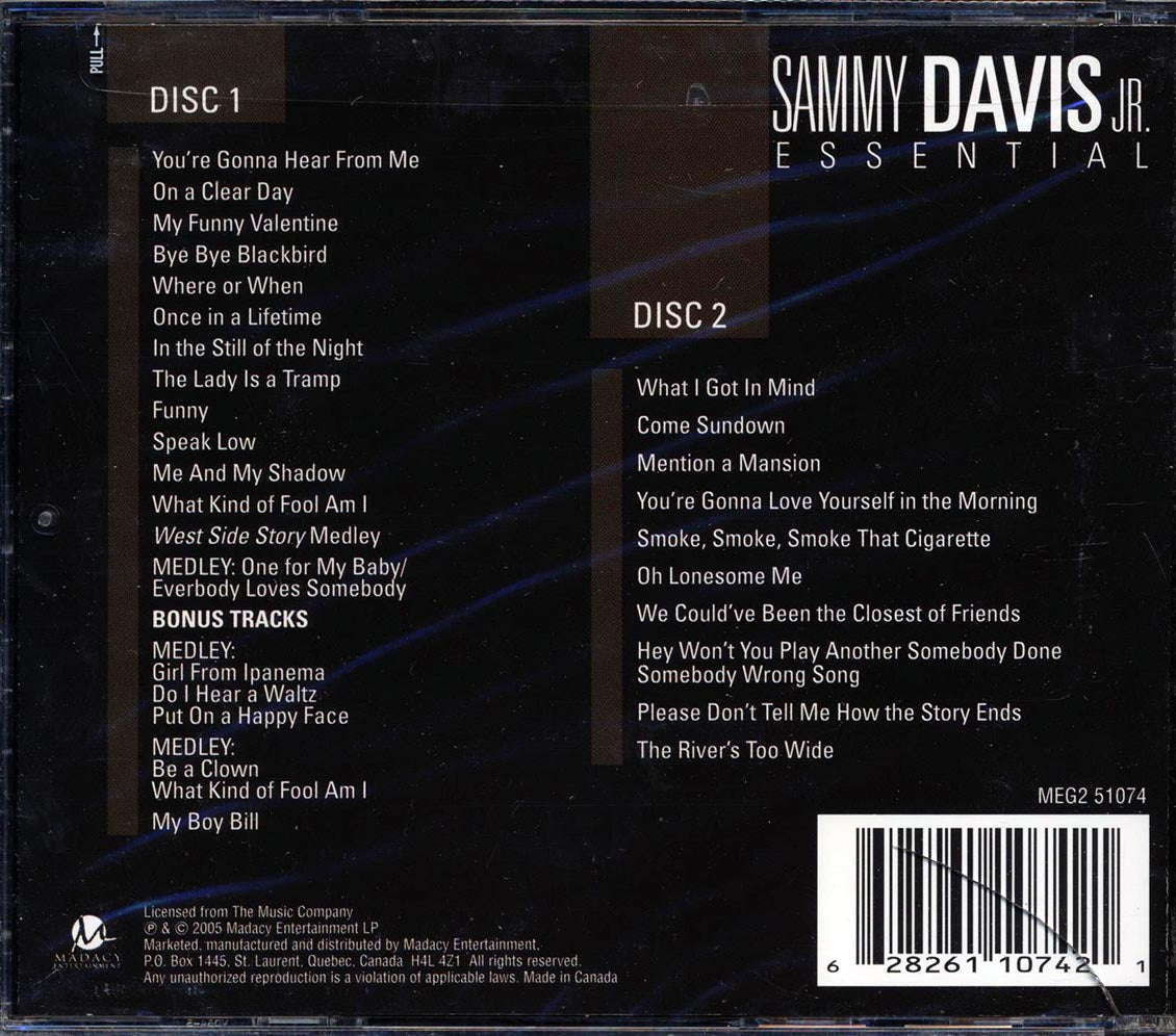 Sammy Davis Jr. - Essential (27 tracks) (2xCD)