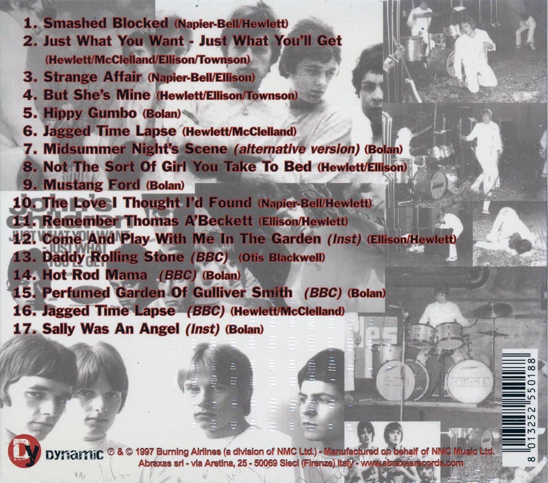 John's Children - Smashed Blocked (deluxe 3-fold digipak)