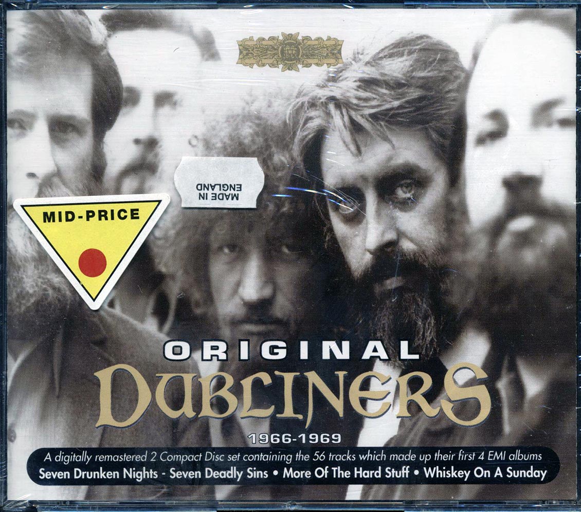 The Dubliners - Original Dubliners 1966-1969 (4 albums on 2 CDs) (56 tracks) (2xCD) (remastered)