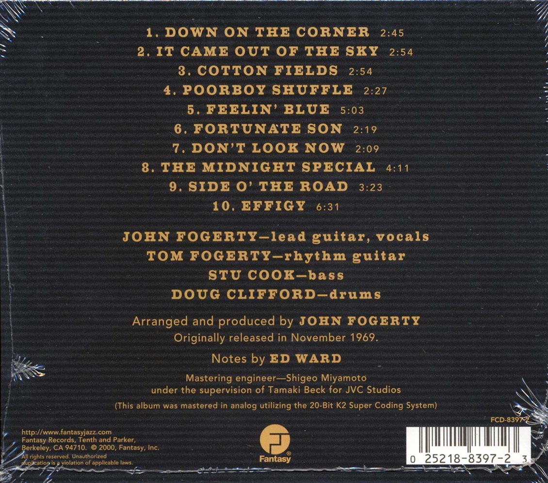 Creedence Clearwater Revival - Willy And The Poor Boys (20-bit mastering)
