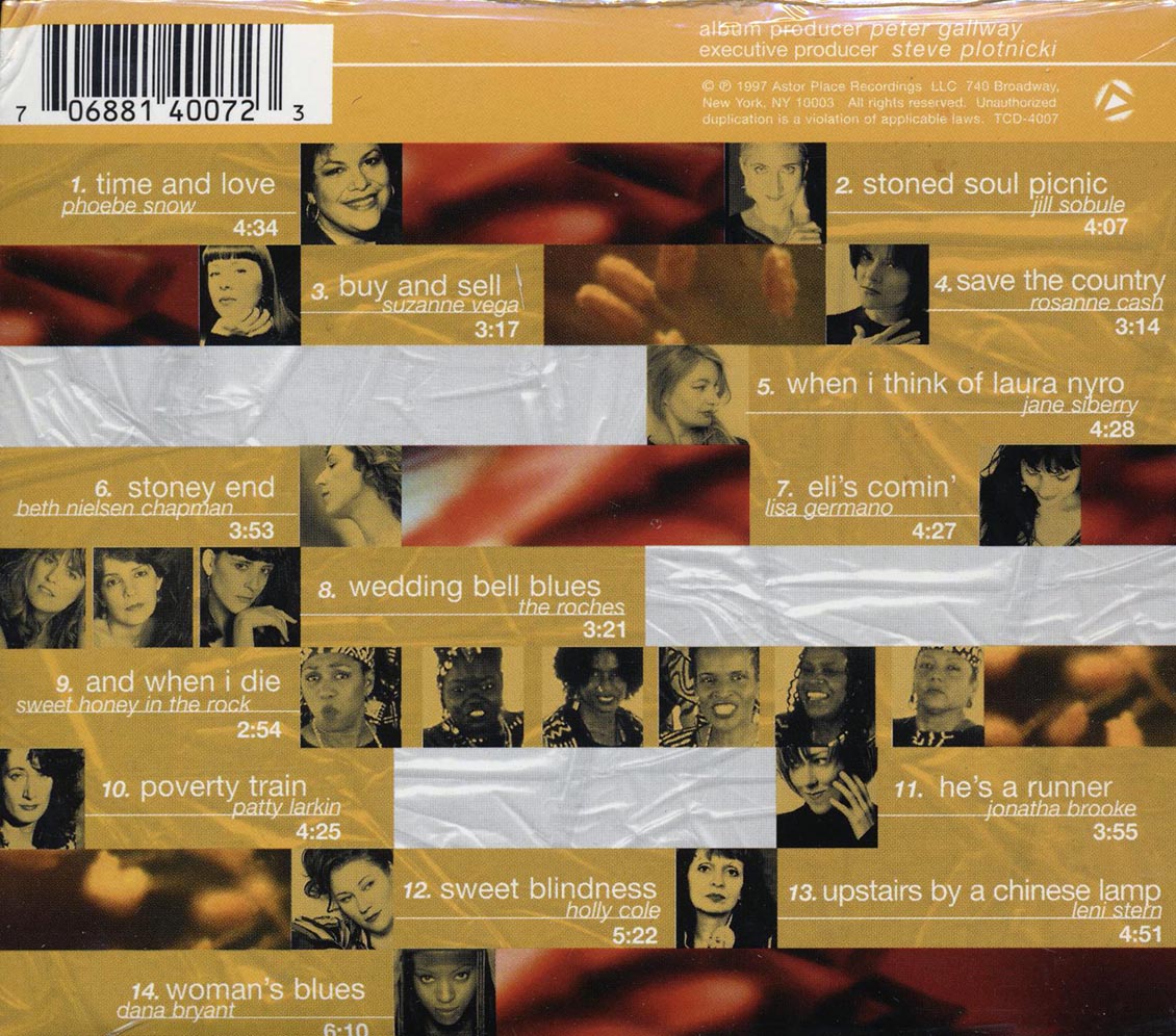 Phoebe Snow, Jill Sobule, Rosanne Cash, Etc. - Time And Love: The Music Of Laura Nyro (deluxe 3-fold digipak)