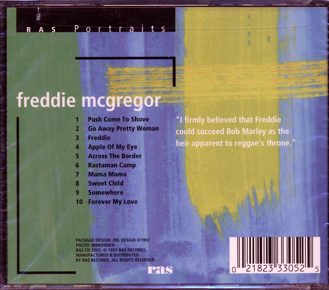 Freddie McGregor - RAS Portraits (marked/ltd stock)