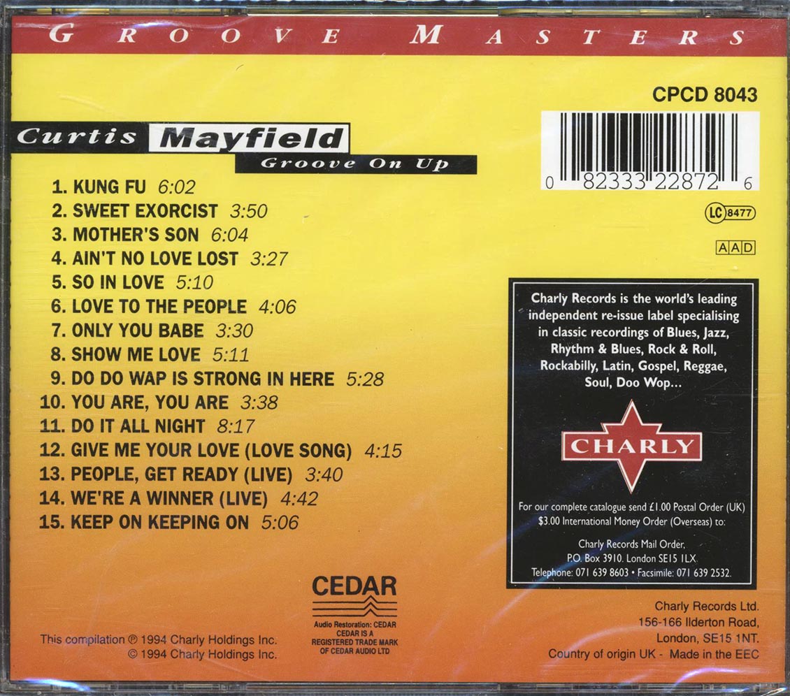 Curtis Mayfield - Groove On Up