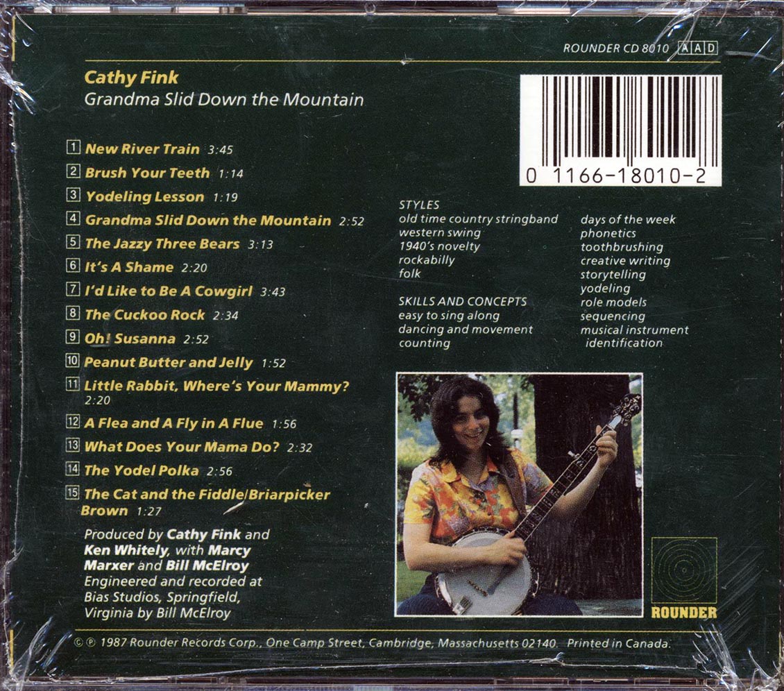 Cathy Fink & Friends - Grandma Slid Down The Mountain