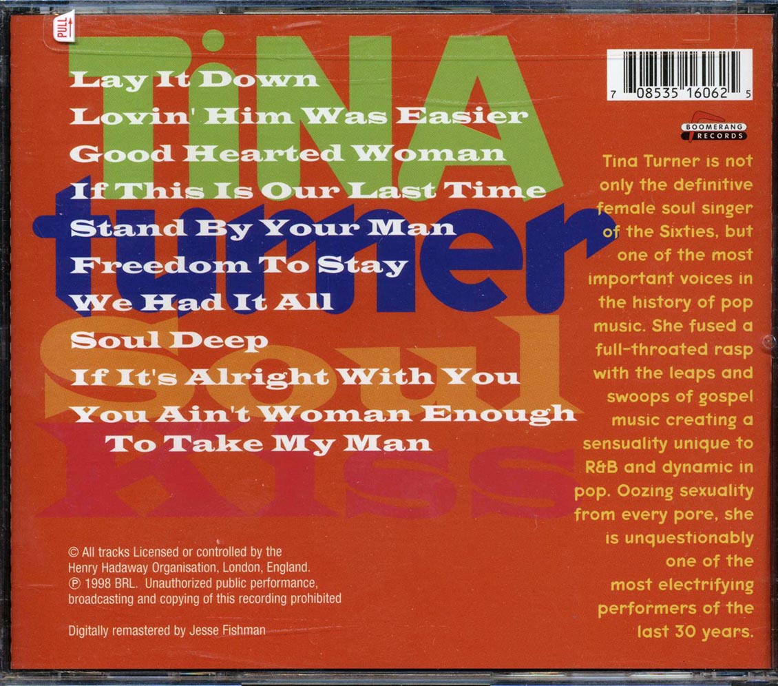 Tina Turner - Soul Kiss