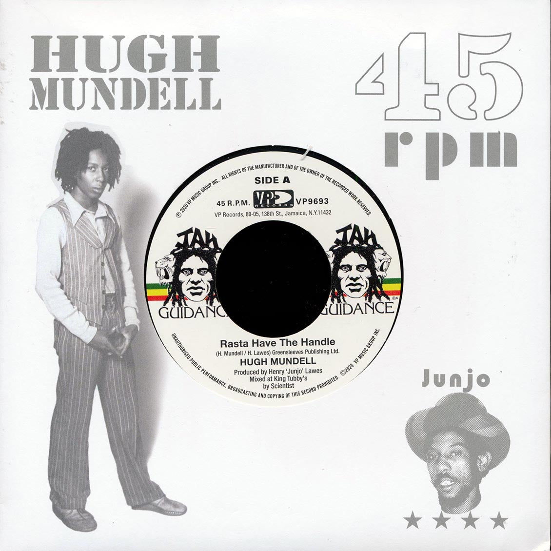 Hugh Mundell - Rasta Have The Handle  /  The Roots Radics - Dangerous Match Two