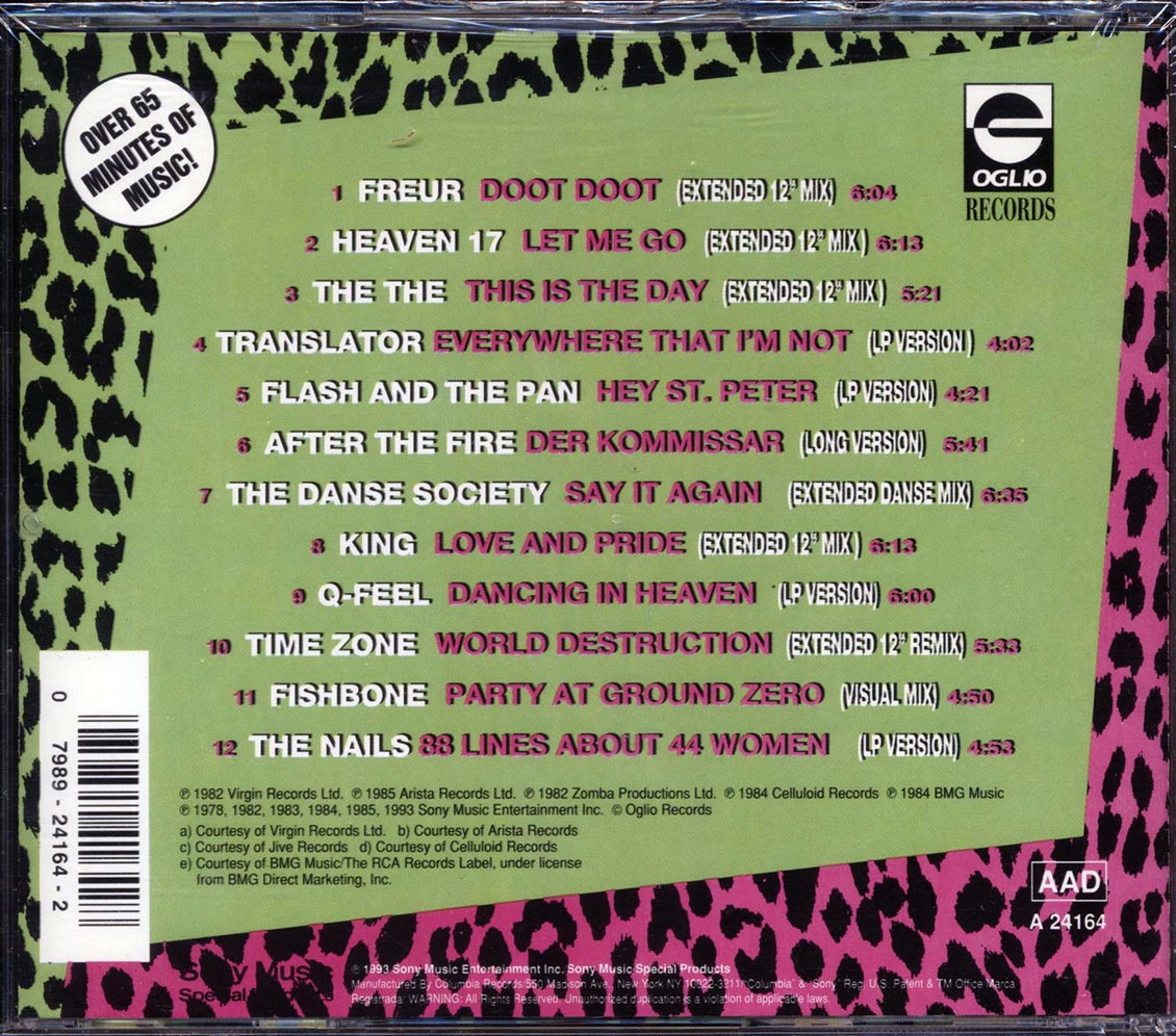 Freur, Heaven 17, The The, Etc. - Richard Blade's Flashback Favorites