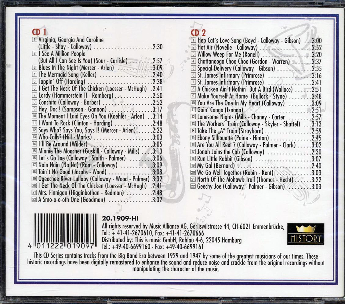 Cab Calloway - Minnie The Moocher (44 tracks) (2xCD)
