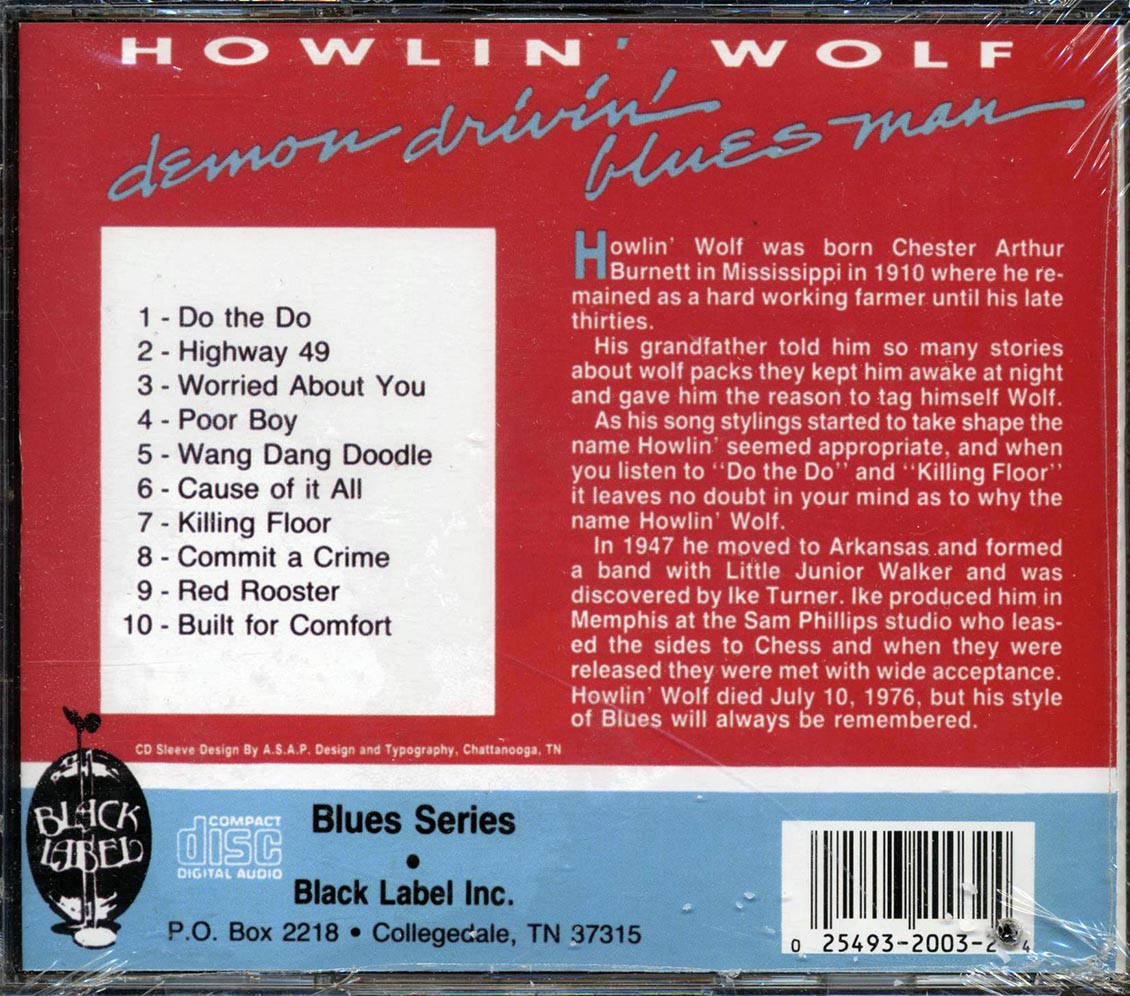Howlin' Wolf - Demon Drivin' Blues Man